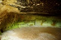 Old caves dug into the tuff rock and used for human habitation in ancient times. Citta del Tufo. Sorano, Sovana, Tuscany, Italy