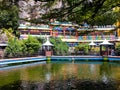 Old Caves inside view in Batu Caves in Malaysia, Oldest Famous Hindu temple of hindu religion Batu Caves in Malaysia