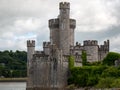 Old celtic castle tower, Blackrock castle in Ireland. Blackrock Observatory fortress