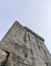 Old celtic castle tower, Blarney castle in Ireland, old ancient celtic fortress