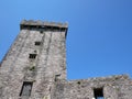 Old celtic castle tower, Blarney castle in Ireland, old ancient celtic fortress