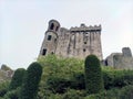 Old celtic castle tower, Blarney castle in Ireland, old ancient celtic fortress