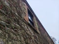 Old celtic house wall, Blarney castle in Ireland, old ancient celtic fortress