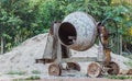 Old cement mixer Royalty Free Stock Photo