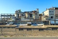 Old cement plant at Piraeus Royalty Free Stock Photo