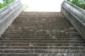Old cement stair