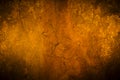 Old cement wall vignette background and black Royalty Free Stock Photo