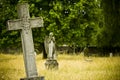 Old cemetery angel Royalty Free Stock Photo