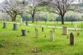 An old cemetery in the Cades Cove in the Great Smoky Mountains National Park Royalty Free Stock Photo