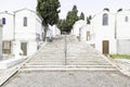 Old cemetery in the city of Lisbon Royalty Free Stock Photo