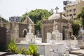 The old cemetery in the Coptic Cairo Masr al-Qadima district of Old Cairo Royalty Free Stock Photo