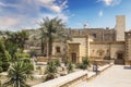 The old cemetery in the Coptic Cairo Masr al-Qadima district of Old Cairo Royalty Free Stock Photo