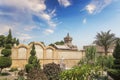 The old cemetery in the Coptic Cairo Masr al-Qadima district of Old Cairo Royalty Free Stock Photo