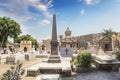 The old cemetery in the Coptic Cairo Masr al-Qadima district of Old Cairo Royalty Free Stock Photo