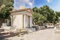 The old cemetery in the Coptic Cairo Masr al-Qadima district of Old Cairo Royalty Free Stock Photo