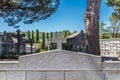 Old cemetery in detail from Catalonia Royalty Free Stock Photo