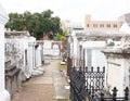 Old cemetery grounds in New Orleans