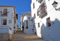 Steps in the old center of Altea, Spain