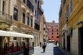 The old center of Civitavecchia Royalty Free Stock Photo