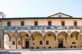 Old Ceppo hospital palace front facade