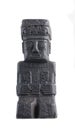 Old ceramic statue from south america. Royalty Free Stock Photo