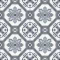 Old ceramic tiles patterns handicraft from thailand In the park Royalty Free Stock Photo