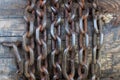 Old chain Royalty Free Stock Photo