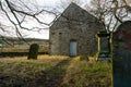 Disused chapel & graveyard in Garrigill, Cumbria, UK