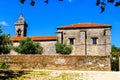 Old chapel Santa Susana Royalty Free Stock Photo