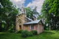 Old chapel tomb, Derevyanchitsy village, Grodno region, Slonim district, Belarus