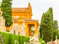 Old Chateau Cemetery on the Castle Hill, Nice, France Royalty Free Stock Photo