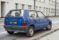 Old cheap popular Italian compact car Fiat Uno