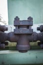 Old check valve Royalty Free Stock Photo