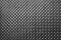 Old checkered steel plate. Royalty Free Stock Photo