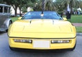 Old Chevrolet Corvette Car Royalty Free Stock Photo