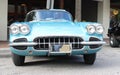 Old Chevrolet Corvette Car Royalty Free Stock Photo