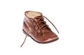 Old child shoe (clipping path)