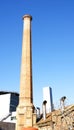 Old chimney of the hospital of Santa Creu i Sant Pau