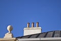 Old chimney pots Royalty Free Stock Photo