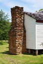 Old Chimney at Smoky Mountains National Park. Royalty Free Stock Photo