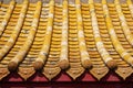 Old china roof Royalty Free Stock Photo