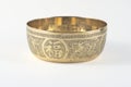 Old chinese brass bowl