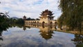 Old chinese bridge. Jianshui, Yunnan, China Royalty Free Stock Photo