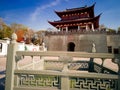 Old Chinese building in Jinhua China Royalty Free Stock Photo