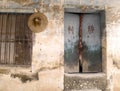Old chinese door Royalty Free Stock Photo