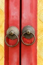 Old chinese door Royalty Free Stock Photo