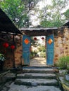 Old Chinese House Gate