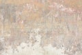 Old chipped and faded wall texture background Royalty Free Stock Photo