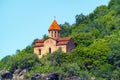 Old Christian church near Qakh city.Kurmukhi Church of St. George n the north of Azerbaijan. XII - XIII centuries