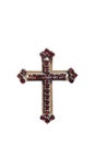 Old Christian cross with rich decoration